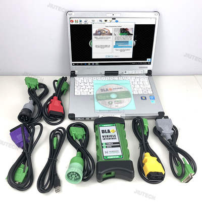 CFC2 laptop + for jpro dla diagnostic 2024 DLA+2.0 Vehicle Interface Newest Heavy Duty Truck Scanner Diagnostic Tool
