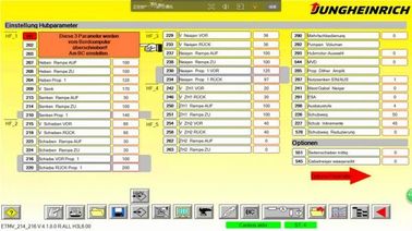 CF52 Laptop Sensor Diagnostic Tool Jungheinrich Judi Plus SH Plus ET  JUDIT 4 Judit Box Incado Cables