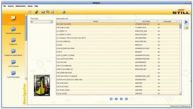 STILL STEDS Forklifts Diagnostic tool 8.16 R2 including spare parts catalogs for STILL Plus never expired patch