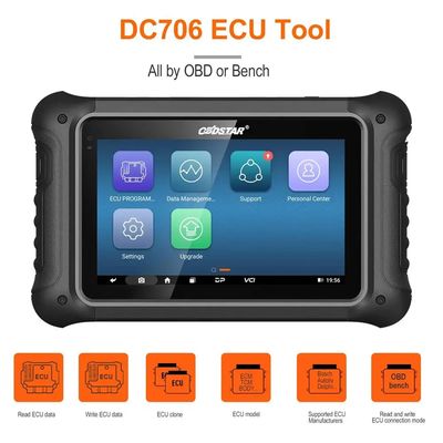 OBDSTAR DC706 ECU Tool for ECM TCM BODY Clone with 200+ ECM Types