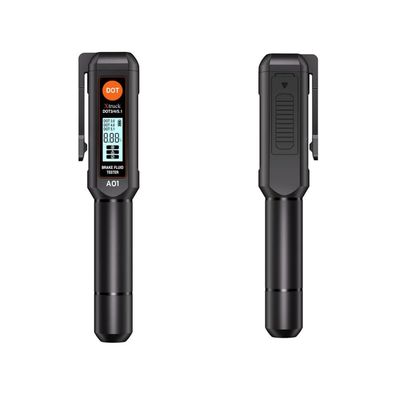 Digital Brake Fluid Tester with 155mm*30mm*25mm Size 38.5g Weight and 0~50°C Usage Environment for DOT3/DOT4/DOT5.1 Brake Oil