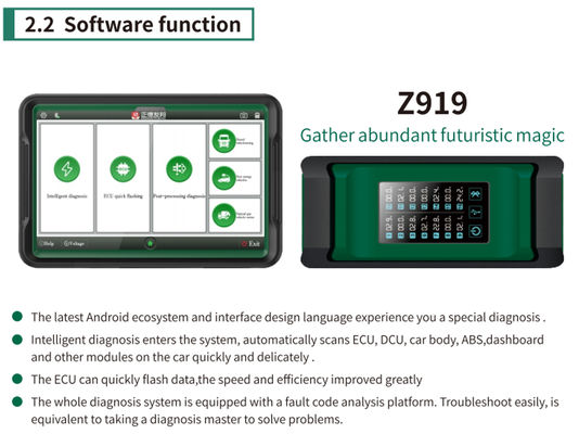 Z919 DIAGNOSTIC APPARATUS Intelligent Diagnosis Holoecological Diagnostic Equipment