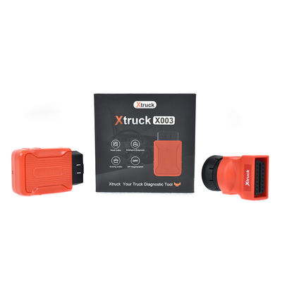 Xtruck X003 Heavy Duty Truck OBD Scanner with 9-Pin & 16-Pin Interface for Volvo Cummins Scania - Android/iOS Compatible