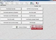 Toyota Industrial v1.84 electronic parts catalog for forklift trucks