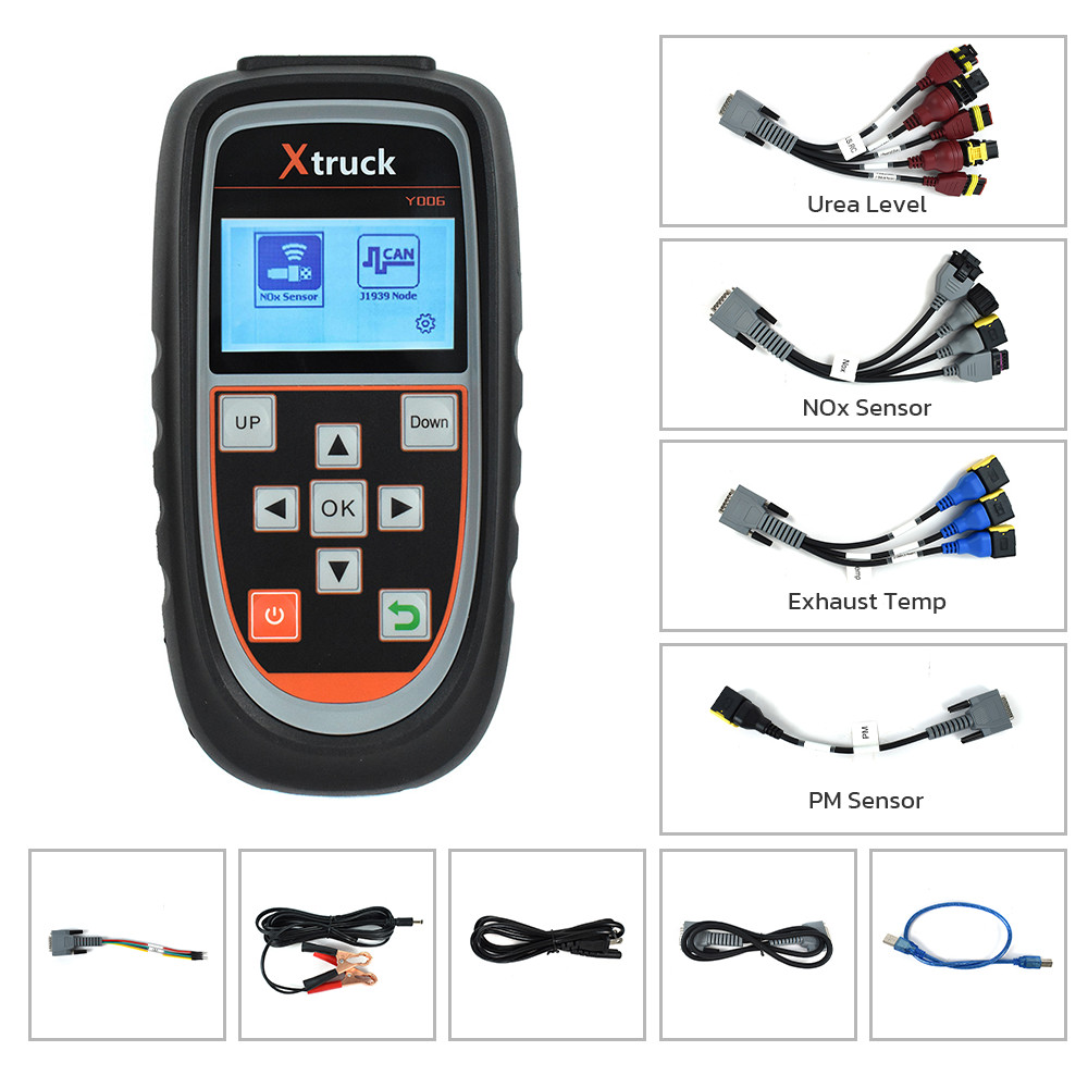 Xtruck Y006 Automotive Nox Sensor Tester Urea Pump Tester Beacon ...