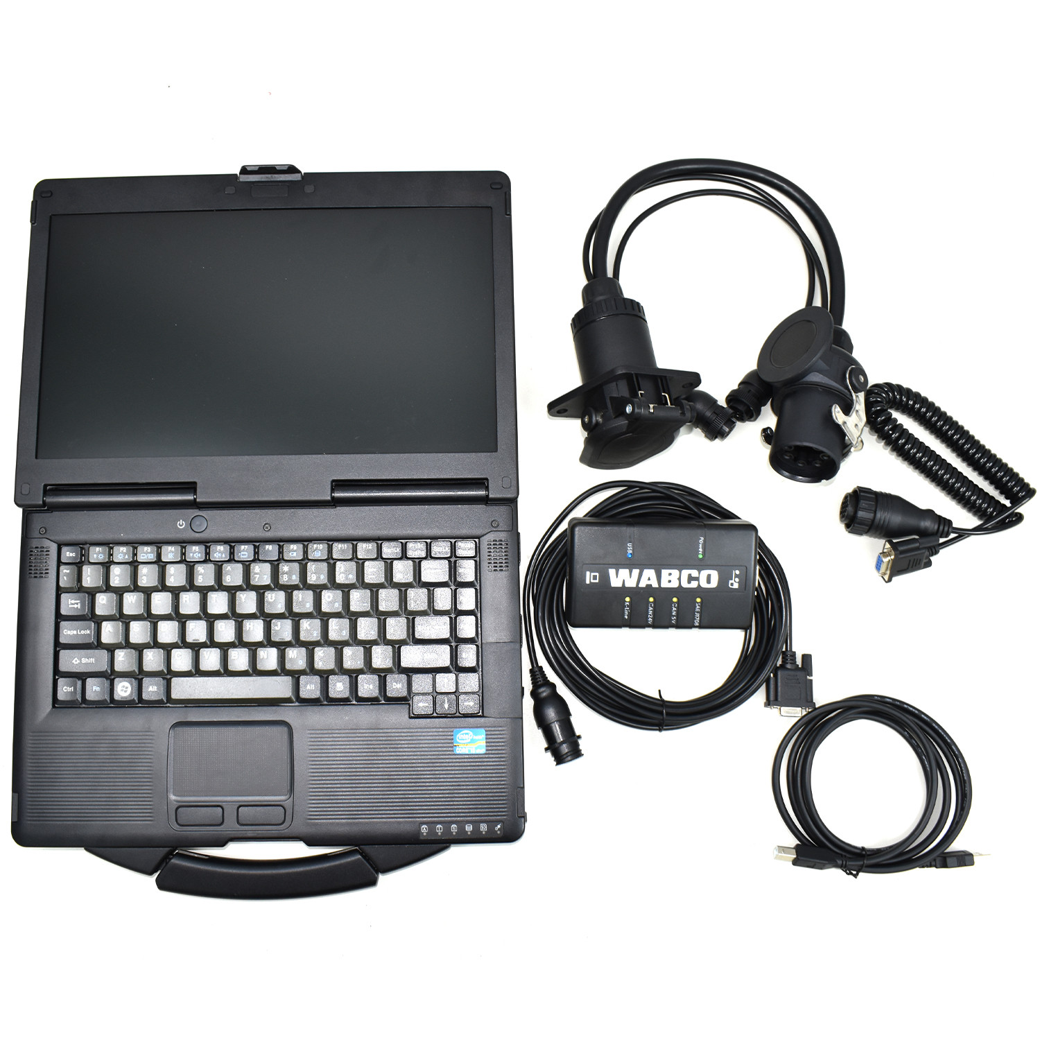 For Wabco Kit Diagnostic Tool WDI ABS EBS Truk Bus Automatic Diagnostic ...