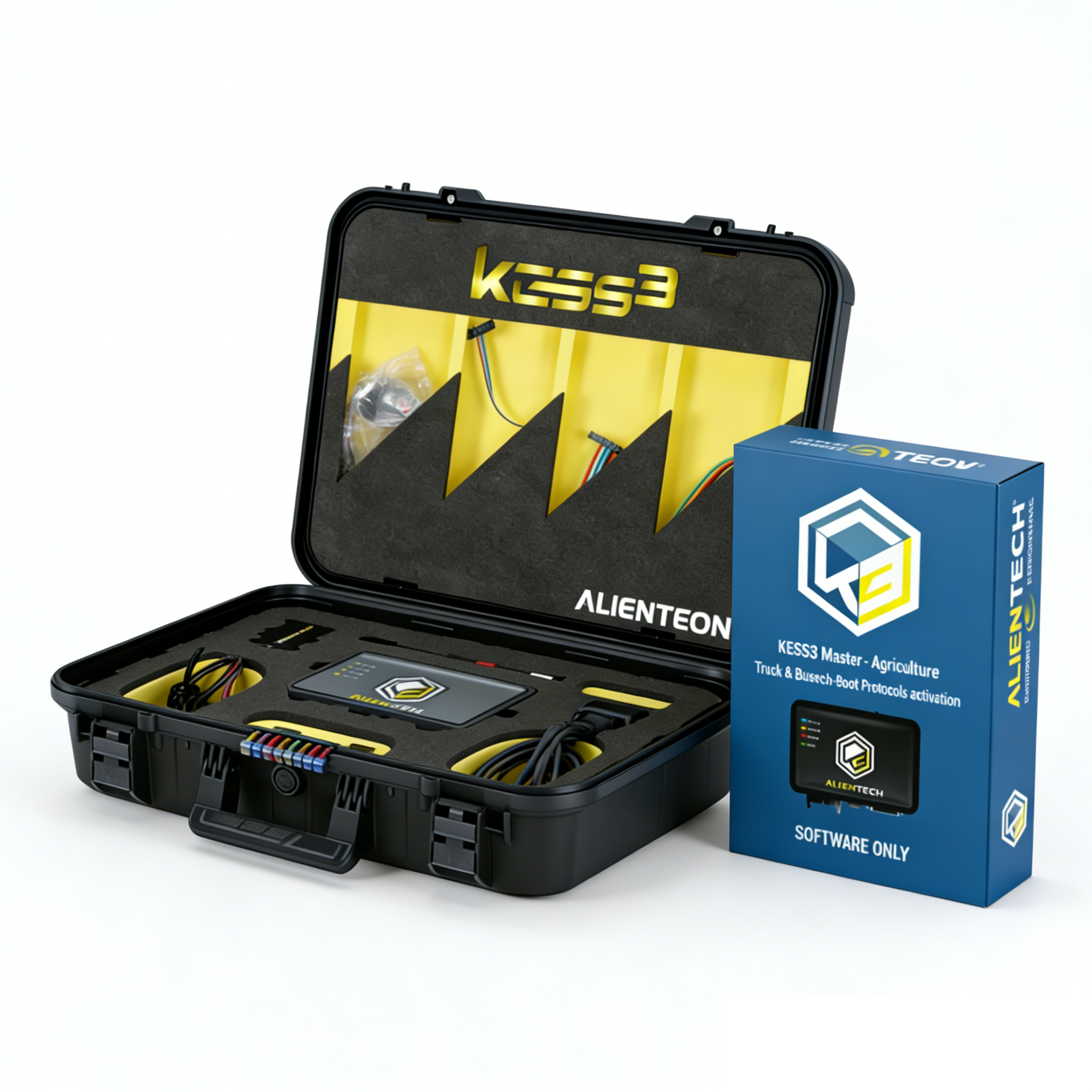 Alientech KESS3 Master Heavy Duty ECU Tuning Kit for Trucks & Buses