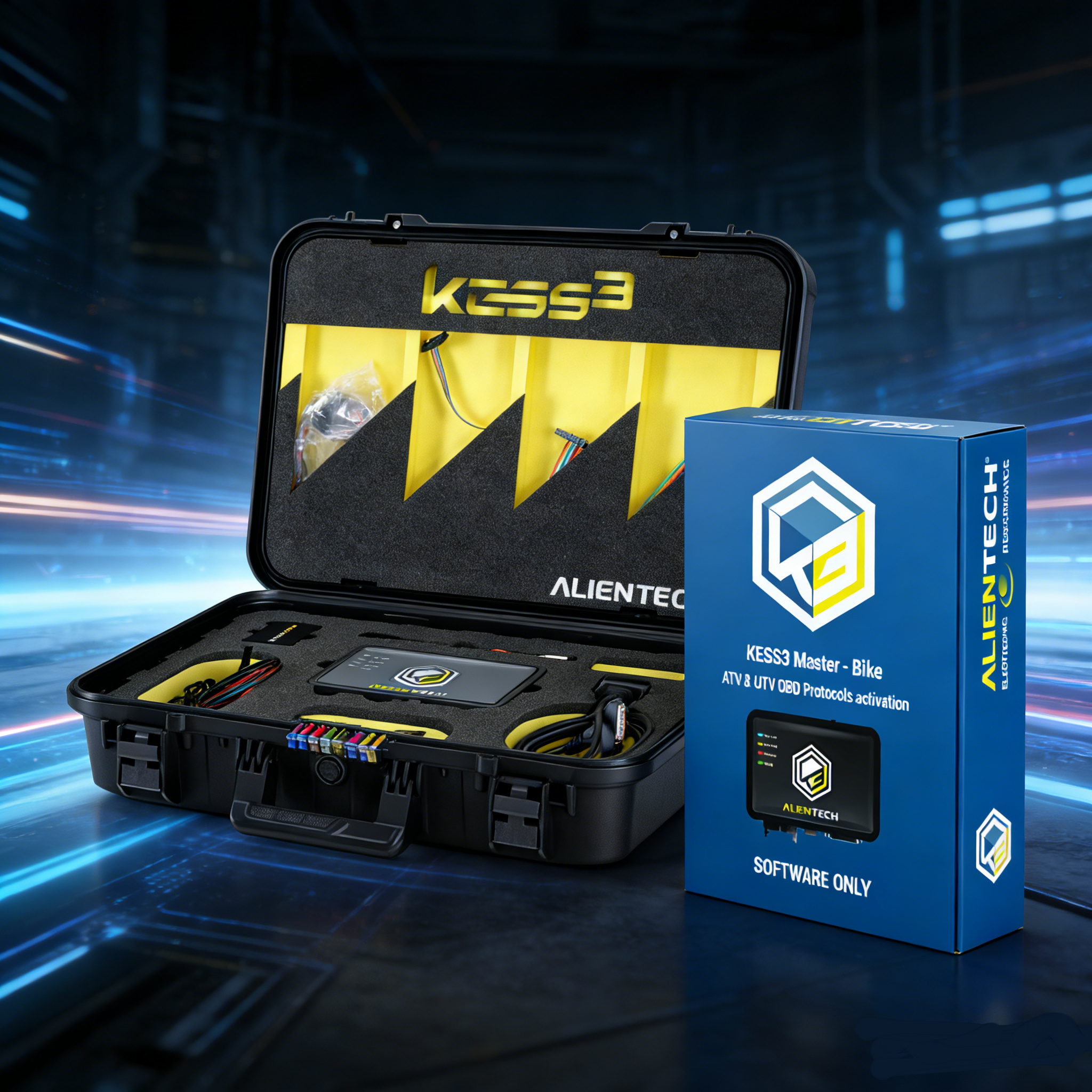 Alientech KESS3 Master Kit - Motorcycle ECU Tuning Tool