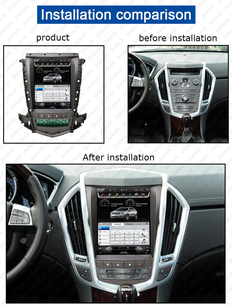 Gps Navigation Car Stereo System For Cadillac Srx 2013+2 Head Unit Auto