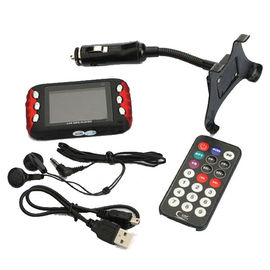 4G 4GB 2.4" TFT LCD FM TRANSMITTER WITH MP3 MP4 MP5 PLAYER SD / MMC FOR CAR