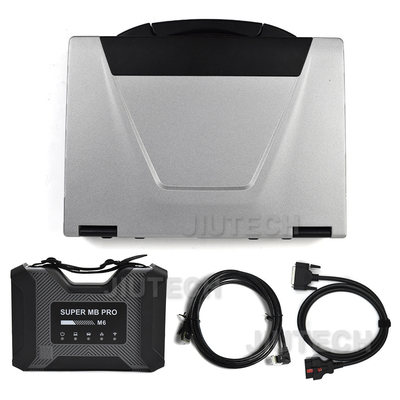 SUPER MB PRO M6 Wireless Star Diagnosis Tool For Benz Trucks CF52 Laptop