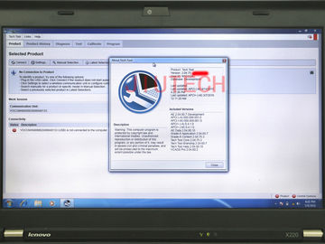 Truck Scan Tool For Full Set Volov VOCOM IBM X200 With PTT 2.04.75 Development Model DEV2