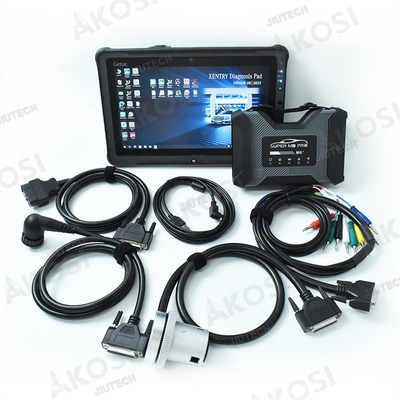 Super MB Pro M6+ Diagnosis Tool Full Package for Benz Diagnostic Tool Support for BMW Aicoder and ESYS+F110 Tablet