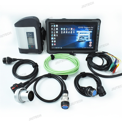 MB Star C4 Full Chip DOIP Diagnostic SD Connect MB STAR C4 Work 12V/24V For Mercedes Benz Car truck C5 C6+F110 tablet