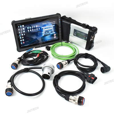 MB Star Diagnostic Tool C5 SD Connect Compact Software SSD V2023 in F110 tablet Ready to Work for Mercedes Car Trucks