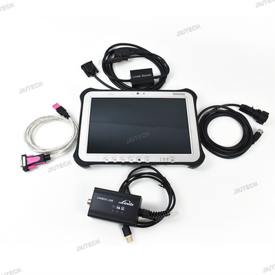 For Linde Canbox USB Doctor Forklift truck Diagnostic Cable linde pathfinder Diagnosis Interface Tool and FZ G1 tablet