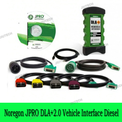 Noregon jpro dla+2.0 vehicle interface diesel new 2023 software heavy duty truck scanner fleet diagnostic tool