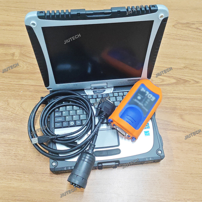 Electronic Data Link Diagnostic Tool for EDL V2 Construction Heavy Equipment Truck Diagnostic Scanner Tool with Cf19 PC