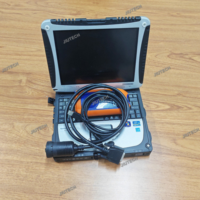 Electronic Data Link Diagnostic Tool for EDL V2 Construction Heavy Equipment Truck Diagnostic Scanner Tool with Cf19 PC