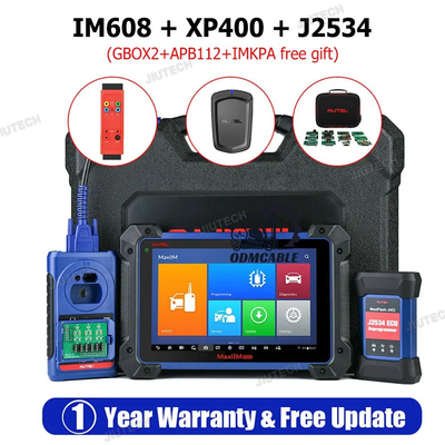 Autel Program Scanner IM608 Pro Key FOB Programming Tool Complete Set Diagnostic Scanner, Top IMMO Functions, ECU Coding