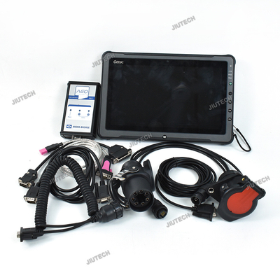 Ready to use Getac F110 Tablet+For Knorr NEO UDIF Interface with V5.0 software Truck Trailer Brake Diagnostic Tool