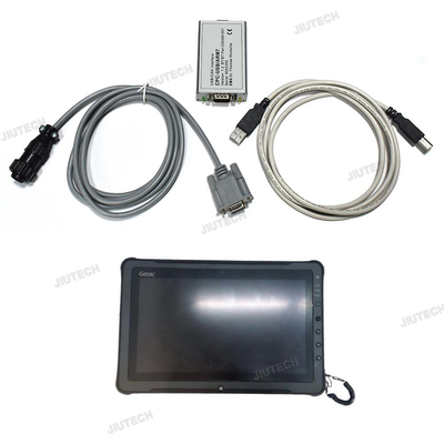 TRUCKCOM FOR TOYOTA BT WITH F110 tablet EMS CAN SUITE SERVICE COMMUNICATION INTERFACE ARM7 FORKLIFT TRUCK DIAGNOSTIC TO