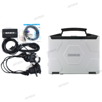 Heavy Duty Scanner Trailer and Truck Diagnostic System Diagnostic KIT(WDI) Truck Diagnostic Interface+CF54 laptop