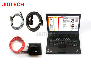 IBM t420 laptop Forklift Diagnostic tools with Still forklift canbox 50983605400 diagnostic cable