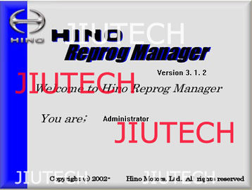 Hino Heavy Duty Truck Diagnostic Scanner Full Set with OBDII Cable