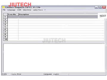 LIEBHERR DIAGNOSTIC KIT With T420 laptop Liebherr Diagnostic Software with diagnostic cable