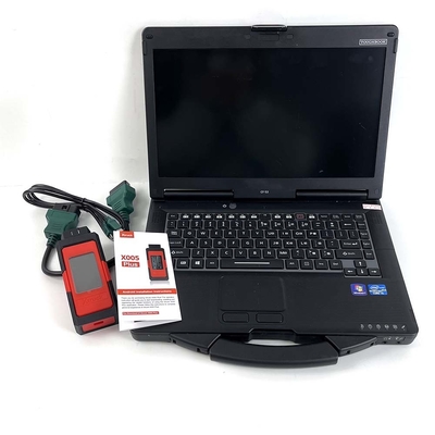 X005 Plus DPF Regeneration Data Read Truck Diagnostic Tool for SHAC-MAN WEICHAI SINOTRUK CNHTC Howo DongFeng+CF53 laptop
