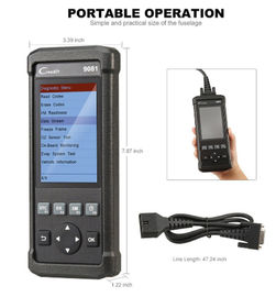 Creader 9081 OBD2 Functions +11 resets 2018 Scanner Launch OBDII Diagnostic tools Creader 9081 code reader With Injector