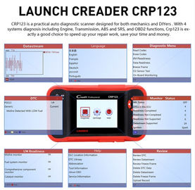 LAUNCH Creader CRP123 obd2 eobd code reader Auto Diagnostic tool test Engine ABS SRS Airbag AT CRP 123 scanner PK Creade