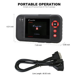 LAUNCH OBD 2 auto diagnostic scanner Creader VII+ OBD2 car code reader tool supports 4 system of ENG ABS AT SRS for 30 b