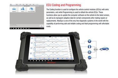 Autel Maxisys MS908 Automotive Diagnostic Scanner Tool and Analysis System with All Systems Diagnosis and Advanced Codin