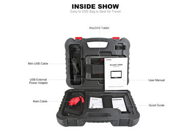 Autel Maxidas DS808 OBD2 Diagnostic Tool Upgrad of DS708 with Full set OBDI Adapters automotive Scanner Same Function as