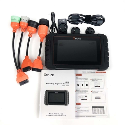 2024 New tool for Xtruck HD19 with Tablet Diesel Truck Heavy Duty Scan Tool engine pickups programmer diagnostic tool