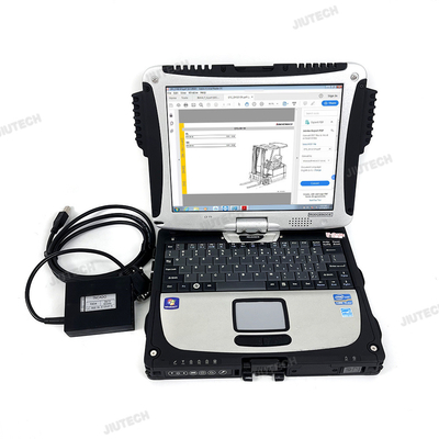 forklift diagnostic tool scanner for judit incado box diagnostic kit jungheinrich judit 4+CF19 laptop incado jeti et sh