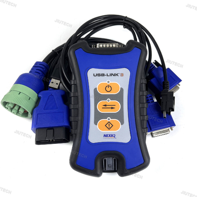 Full Chips NEXIQ3 121054 USB LINK3 BT Nexiq3 Date Link Adapter for Truck Car Diagnostic Tool Truck Detector Newest Version