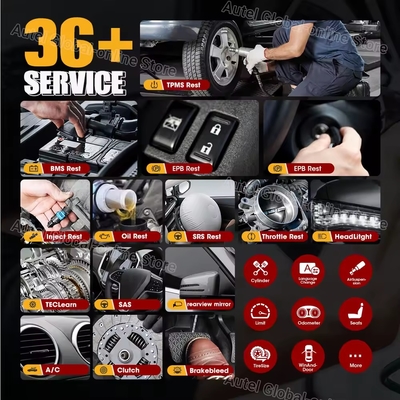 AUTEL MaxiDAS DS808S-TS Diagnostic Tool with Advanced ECU Coding & TPMS Services Upgraded of MP808S/ DS808TS