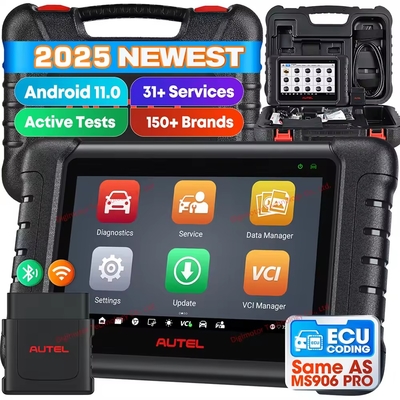 AUTEL MaxiDAS DS808S-BT Auto Diagnostic Tool Advanced ECU Coding as MS906 Pro Upgraded of DS808S MP808S MP808BT MS906BT