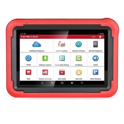 Launch X-431 PRO PROS V5.0 Diagnostic Tool 37 Special Functions Intelligent Diagnose TPMS Supports CANFD and DOIP