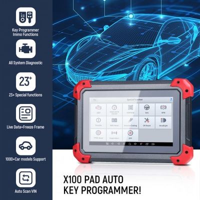 XTOOL X100 PAD Key Programmer With Oil Rest Tool Odometer Adjustment and More Special Functions