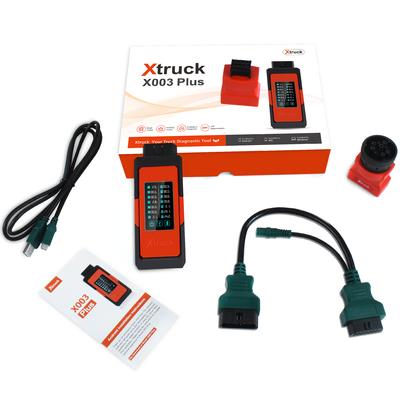Xtruck X003 Plus Truck Diagnostic Tool – Read Fault Codes & Data Streams for Cummins/Volvo/Scania