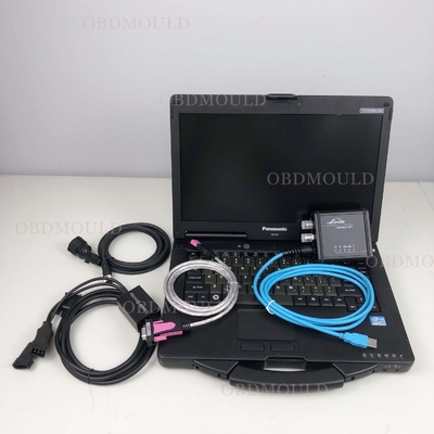V2024 Linde BT Diagnostic Kit with Panasonic Toughbook | Canbox Scanner & Pathfinder LSG Service