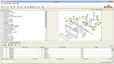 STILL STEDS Forklifts Diagnostic tool 8.16 R2 including spare parts catalogs for STILL Plus never expired patch