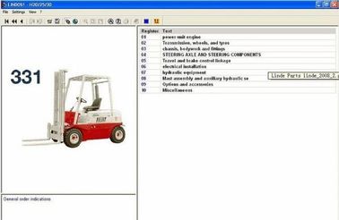 Linde Heavy Duty Truck Diagnostic Tool Forklift Expert Repair Manuals Multi Languages