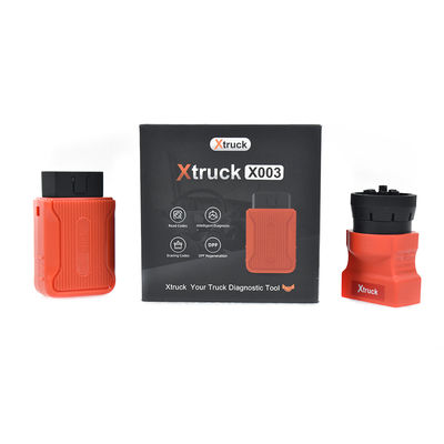 Xtruck X003 Heavy Duty Truck OBD Scanner with 9-Pin & 16-Pin Interface for   Scania - Android/iOS Compatible