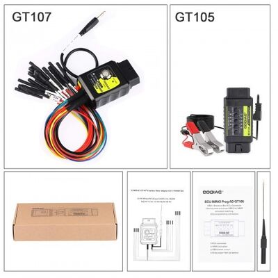 GODIAG GT107 DSG Gearbox Adapter ECU IMMO Kit for Read/Write DSG Gearbox Data Compatible with PCMTuner Kess V2 PCMFlash KTMBench Easy Connection Fast Response