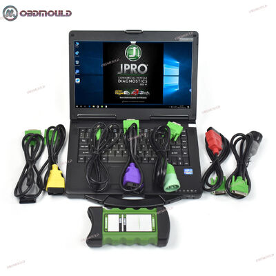 2026 Newest  DLA+2.0 Professional Diagnostic Tool 2023 V3 Heavy Duty Truck Scanner  DLA+ 2.0 Adapter Kit with CF53 Laptop